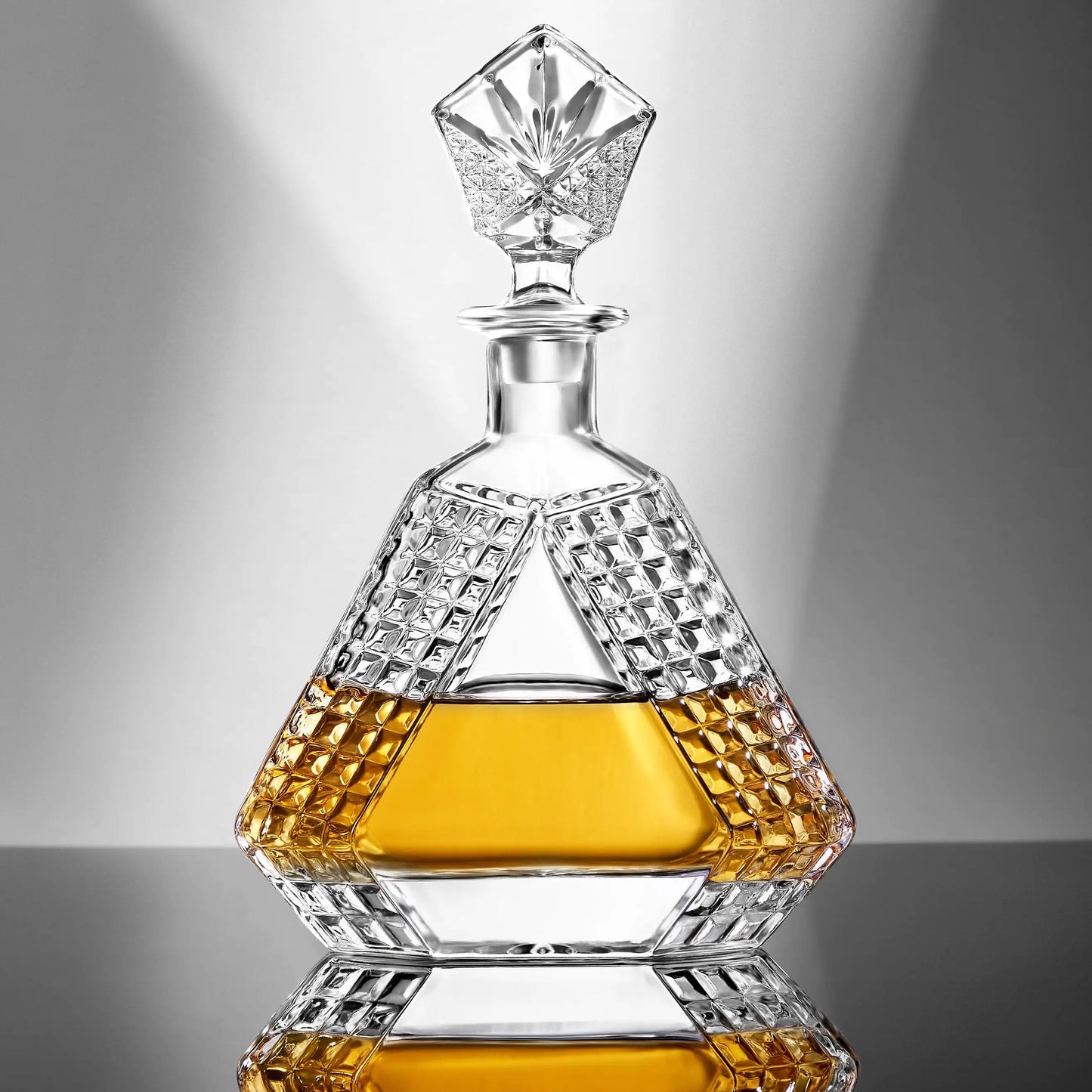 Whiskey Decanter - Triangle - 650ML