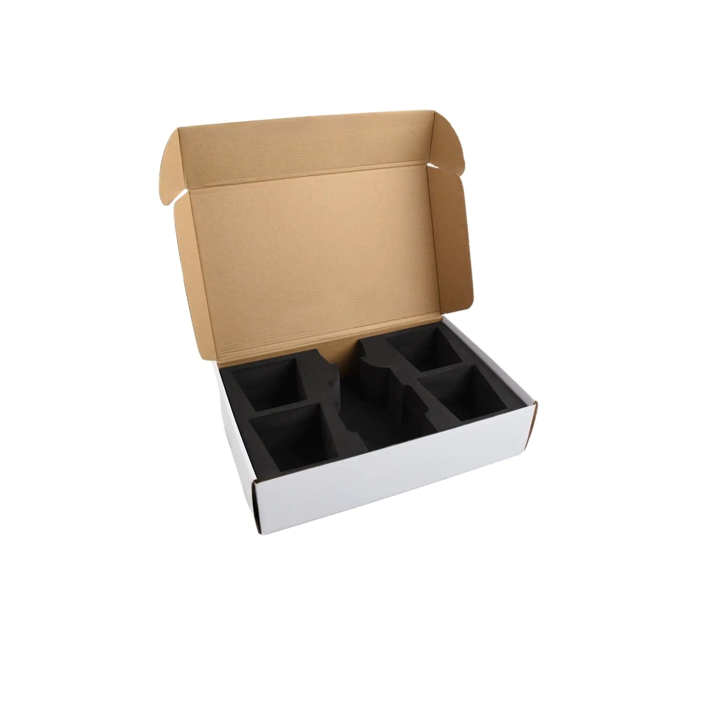 XL Box Foam Set For 1 Decanter and 4 Glasses