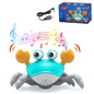 Cute Sensing Crawling Crab Baby Toys