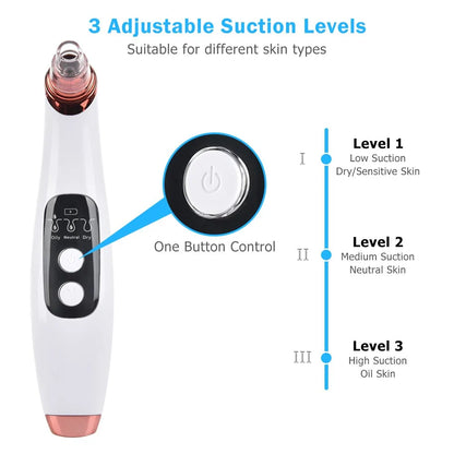 WiFi Blackhead Remover with Wireless Camera and Suction