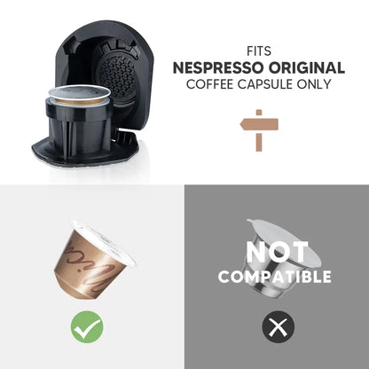 Eco-Friendly Reusable Capsule for Espresso Makers