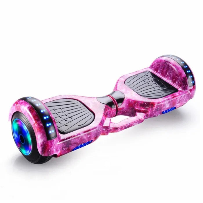 6 5 Smart Auto Balance Hoverboard With Bluetooth Speaker Purple