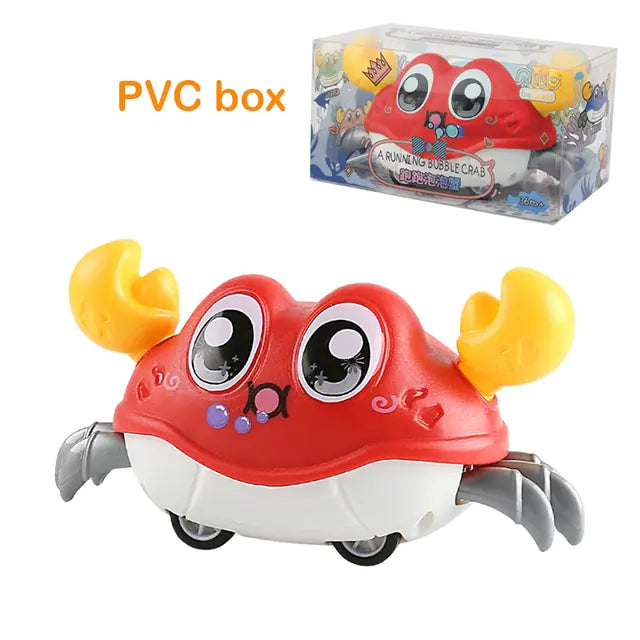 Cute Sensing Crawling Crab Baby Toys